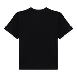 Moschino T-Shirt Tinta Unita con Stampa per Bambina HAM06R NERO MOSCHINO 