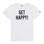 Moschino Abito Tinta Unita con Stampa per Bambina HAV0GQ BIANCO MOSCHINO 
