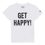 Moschino T-Shirt Girocollo Tinta Unita con Stampe per Bambino HDM06U BIANCO MOSCHINO 