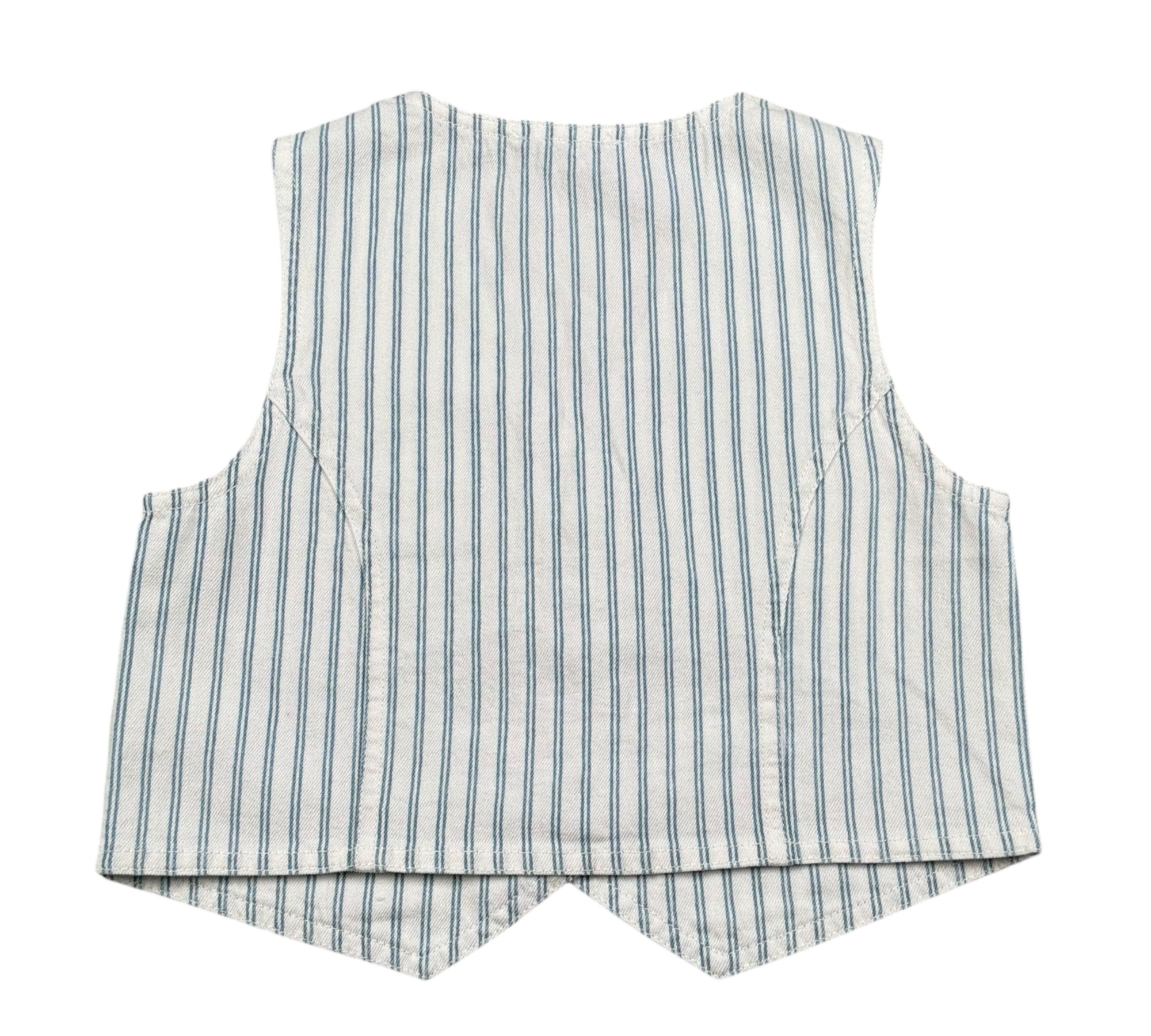 Moschino Gilet Tinta Unita Fantasia A Righe per Bambino HDN001 BIANCO MOSCHINO 