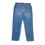 Moschino Jeans Tinta Unita con Girovita Regolabile per Bambino HDP077 BLU MOSCHINO 