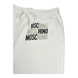 Moschino Pantalone Tuta Tinta Unita con Logo per Bambino HMP07C BIANCO MOSCHINO 