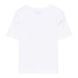 Moschino T-Shirt Girocollo Tinta Unita con Taschino per Bambino HUM055X BIANCO MOSCHINO 