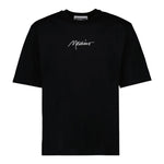 Moschino T-Shirt Tinta Unita con Stampa per Bambina HUM058X NERO MOSCHINO 