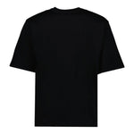 Moschino T-Shirt Tinta Unita con Stampa per Bambina HUM058X NERO MOSCHINO 