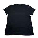 Moschino T-Shirt Girocollo Tinta Unita con Logo per Bambino HUM05E NERO MOSCHINO 
