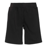 Moschino Bermuda tinta unita con Elastico In Vita Nero per Bambino HUQ01U NERO MOSCHINO 