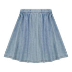Moschino Gonna Tinta Unita In Denim per Bambina MDJ03L AZZURRO MOSCHINO 