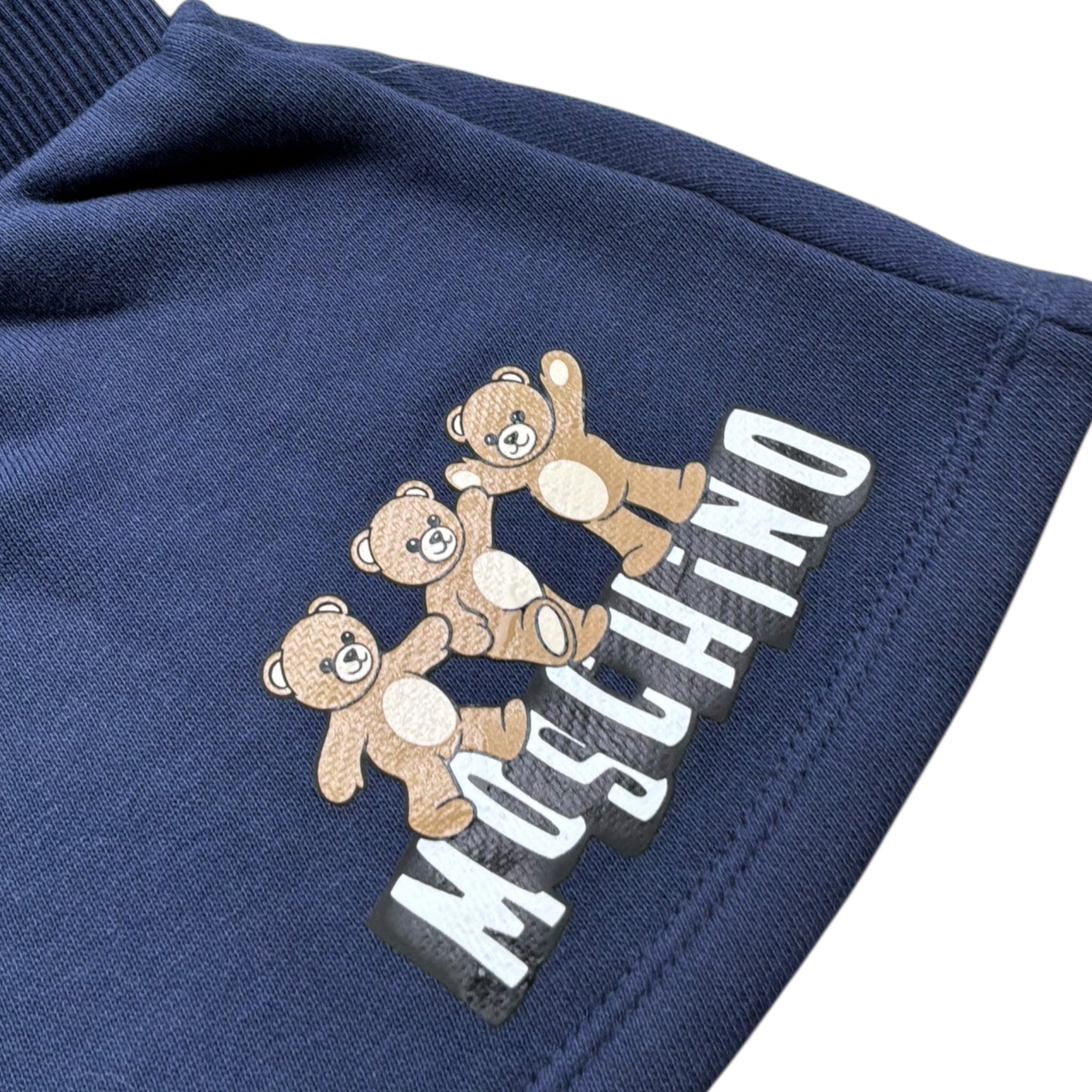 Moschino Completo 2 Pezzi Felpa-Gonna Tinta Unita per Neonata MTF060 BLU MOSCHINO 