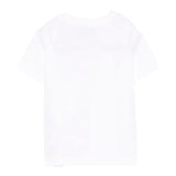 Moschino T-Shirt Girocollo Tinta Unita con Orso per Bambino MUM04A BIANCO MOSCHINO 
