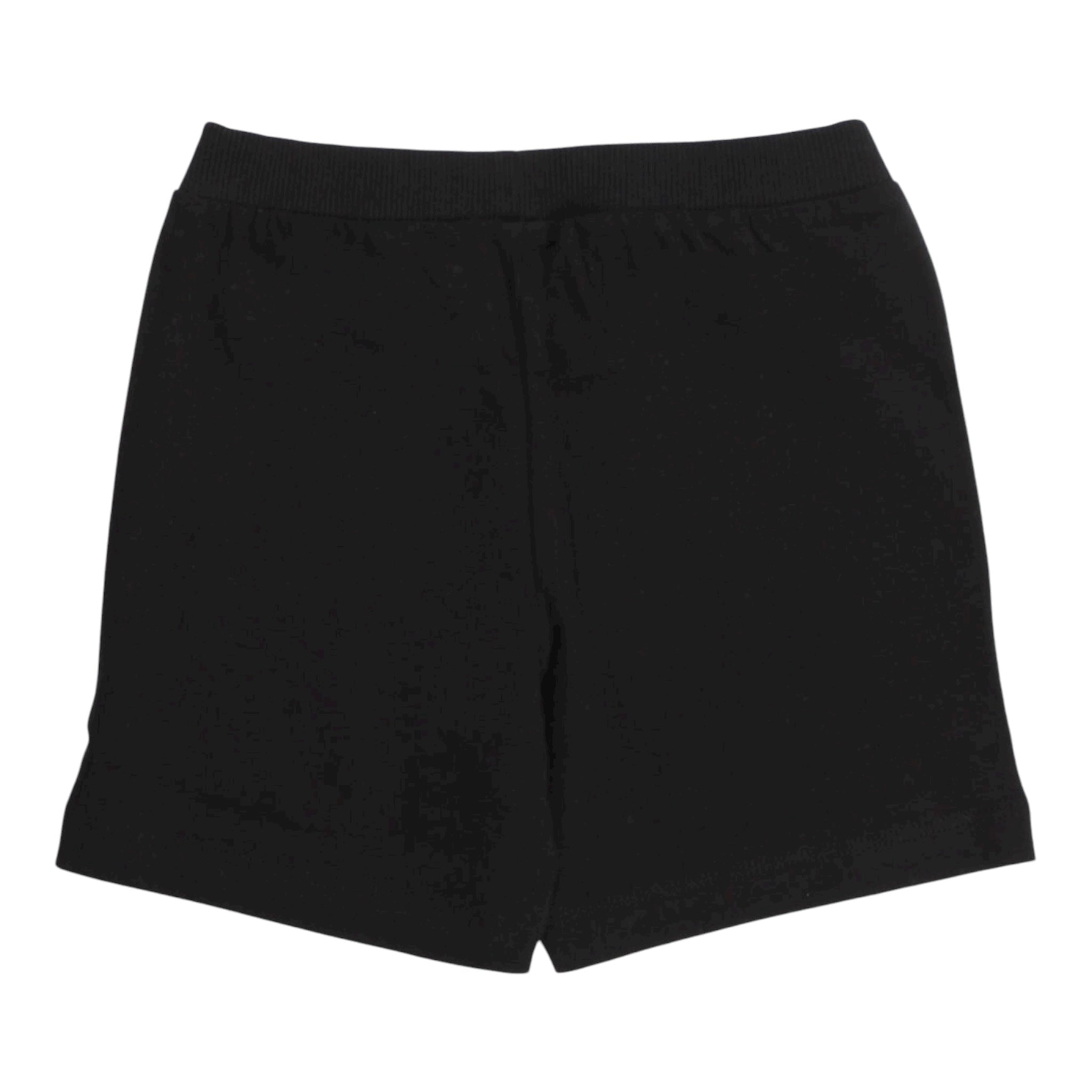 Moschino Bermuda Tinta Unita con Logo per Neonato MUQ01LN NERO MOSCHINO 