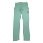 Mousse Leggins Tinta Unita con Stampa per Bambina DOLLMINT VERDE ACQUA MOUSSE 