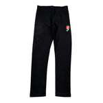 Mousse Leggins Tinta Unita con Stampa per Bambina LOVEE NERO MOUSSE 