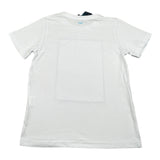 Move T-Shirt Tinta Unita Girocollo con Stampa per Bambino PRINTB BIANCO MOVE 