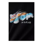 Msgm T-Shirt Girocollo Tinta Unita con Stampa per Bambino S5MSJBTH280 NERO MSGM 