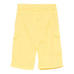 Msgm Gonna In Denim Tinta Unita con Girovita Regolabile per Bambina S5MSJGSK108 GIALLO MSGM 