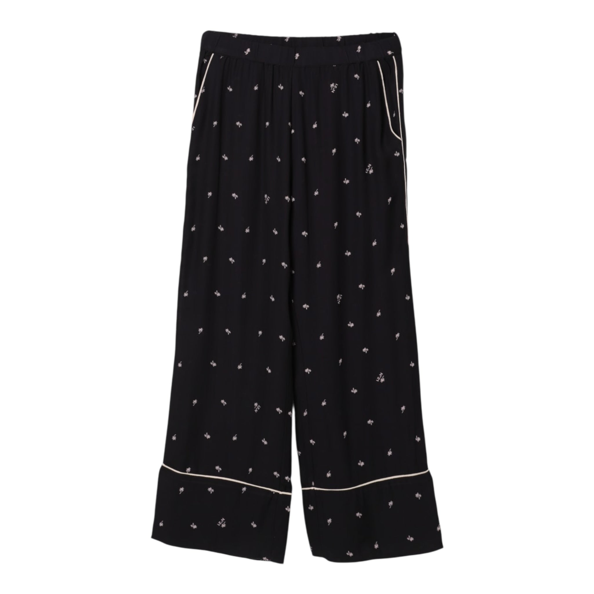 N°21 Pantalone Tinta Unita con Stampa per Bambina N2101L NERO N°21 