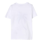 N°21 T-Shirt Tinta Unita Girocollo con Stampa per Bambino N2104G BIANCO N°21 