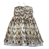 Naice Abito Bretelline Tinta Unita  per Bambina 23468 BEIGE NAICE 