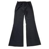 Naida Pantalone Tinta Unita Modello Zampa per Bambina NAPA310 NERO NAIDA 