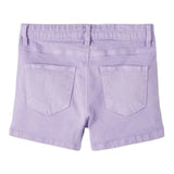 Name It Short tinta unita con Girovita Regolabile Lilla per Bambina 13212157 LILLA NAME IT 