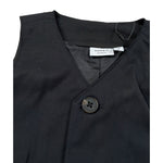 Name.It Gilet tinta unita Nero per Bambino 13132878N NERO NAME.IT 