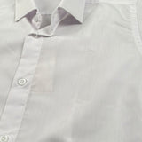 Nazareno Gabrielli Camicia Tinta Unita Manica Lunga per Bambino NGP16B BIANCO NAZARENO GABRIELLI 