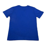 Neil Barrett T-Shirt tinta unita con Stampa Cobalto per Bambino 0379 COBALTO NEIL BARRETT 
