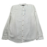 Never Too Camicia Manica Lunga tinta unita Collo Coreano Panna per Bambino 1988 PANNA NEVER TOO 