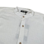 Never Too Camicia Manica Lunga tinta unita Collo Coreano Panna per Bambino 1988 PANNA NEVER TOO 