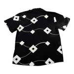 Never Too Camicia tinta unita con Stampa Nero per Bambino NT2268R NERO NEVER TOO 