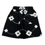 Never Too Bermuda tinta unita con Stampa Nero per Bambino NT2269R NERO NEVER TOO 