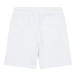 New Balance Bermuda Felpa Tinta Unita con Logo per Bambino LAKB0013 BIANCO NEW BALANCE 