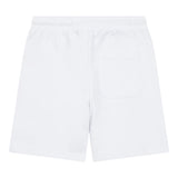 New Balance Bermuda Felpa Tinta Unita con Logo per Bambino LAKB0013 BIANCO NEW BALANCE 