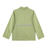New Balance Giubbino Tinta Unita con Bottoni per Bambino LAKB0140 VERDE NEW BALANCE 