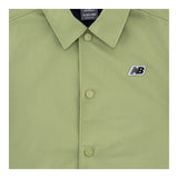 New Balance Giubbino Tinta Unita con Bottoni per Bambino LAKB0140 VERDE NEW BALANCE 