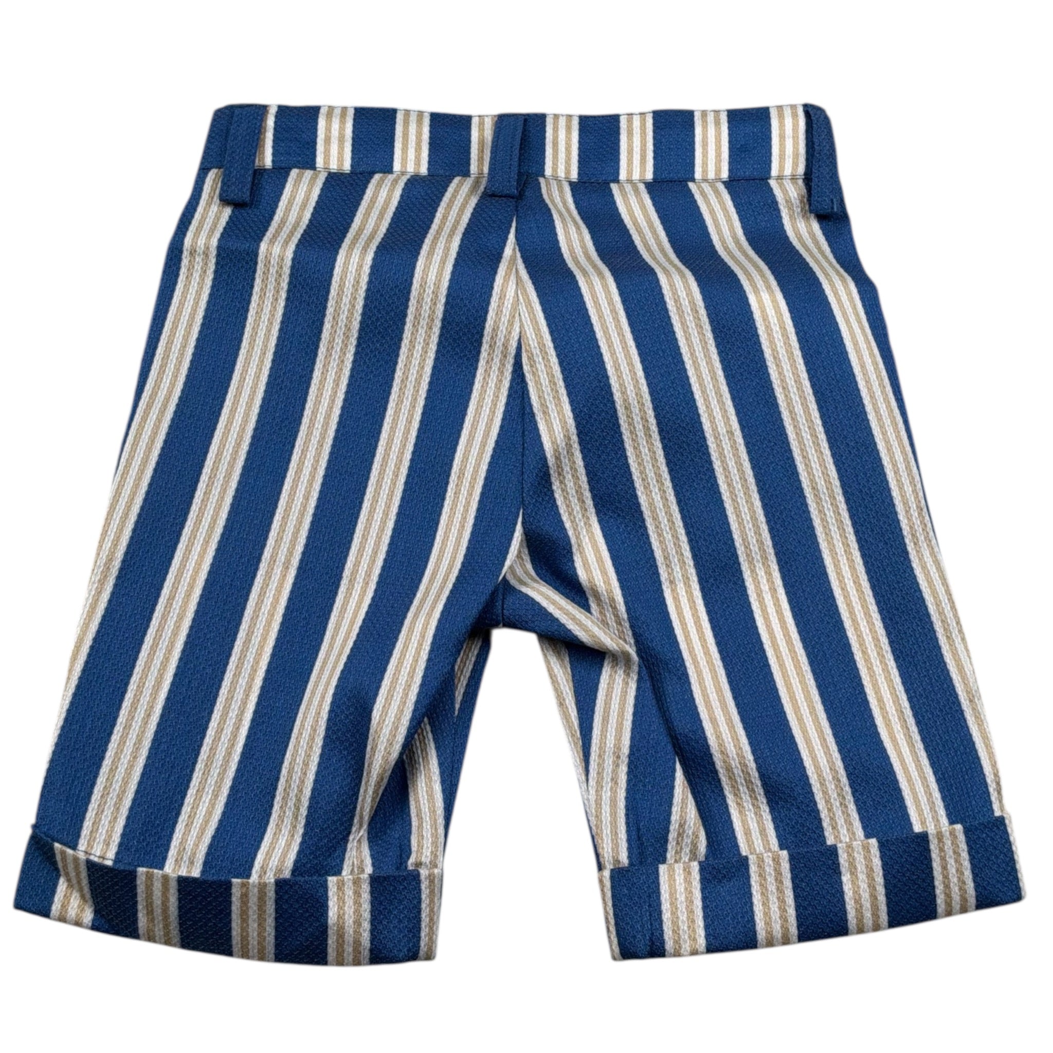 New Gereration Bermuda tinta unita Fantasia A Righe Blu per Bambino 221353 BLU NEW GERERATION 