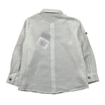 New Gereration Camicia Manica Lunga tinta unita Panna per Bambino 51193 PANNA NEW GERERATION 