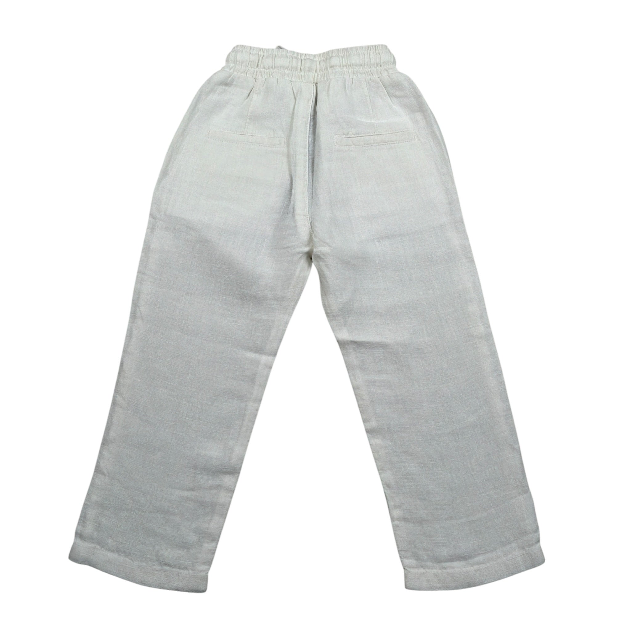 Numbers Pantalone tinta unita con Elastico In Vita Bianco per Bambino 2115 BIANCO NUMBERS 