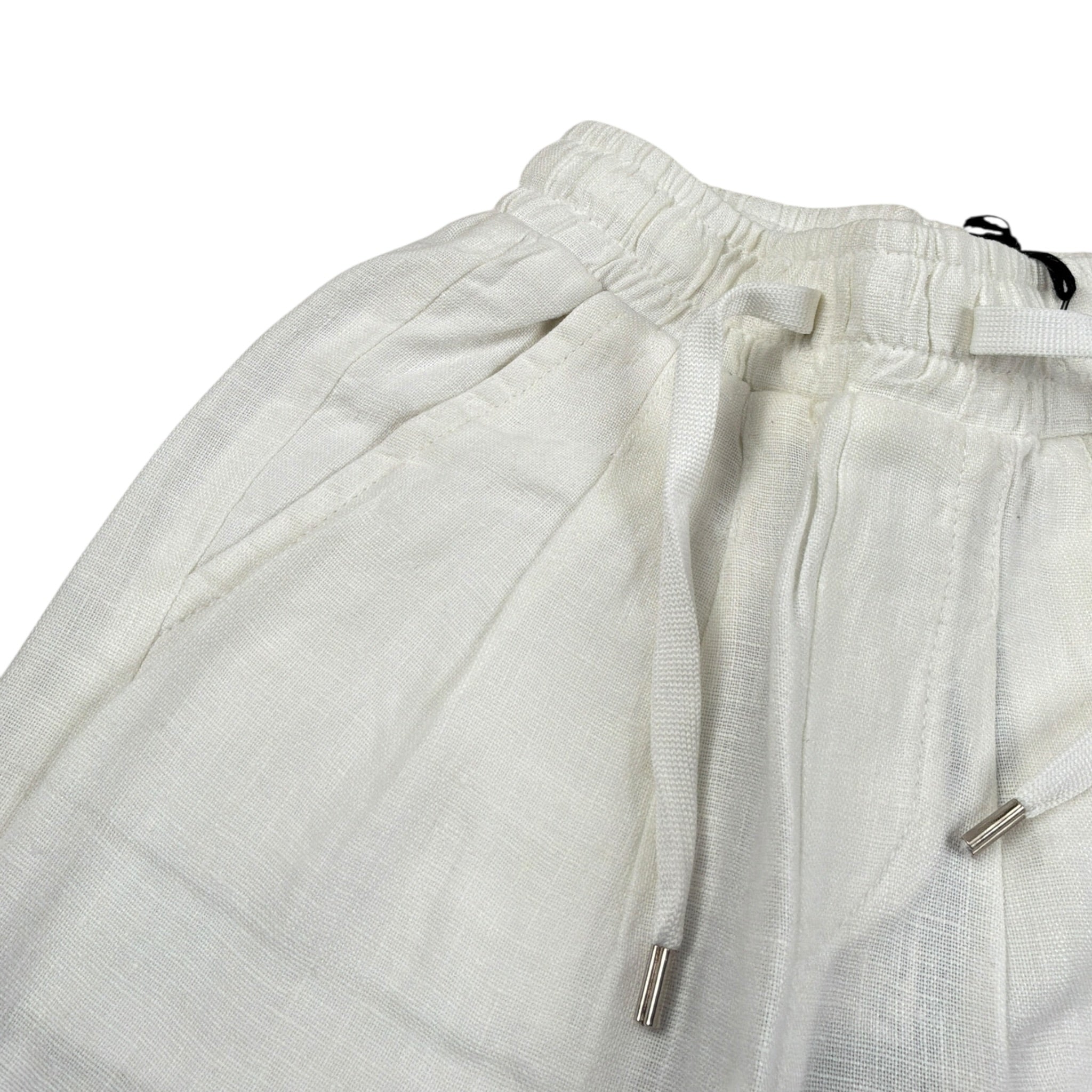 Numbers Pantalone tinta unita con Elastico In Vita Bianco per Bambino 2115 BIANCO NUMBERS 