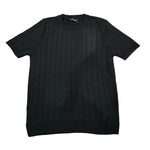 Numbers T-Shirt Girocollo In Filo Tinta Unita per Bambino FIL07 NERO NUMBERS 