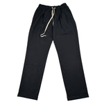 Numbers Pantalone Tinta Unita con Elastico In Vita per Bambino PA103 NERO NUMBERS 