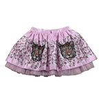 Nunzia Corinna Gonna tinta unita con Stampe Rosa per Bambina NJ2316068 ROSA NUNZIA CORINNA 