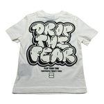 Outhere T-Shirt Girocollo tinta unita con Stampe Bianco per Bambino EOTJ44AE80 BIANCO OUTHERE 