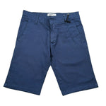 Over-D Bermuda Tinta Unita con Girovita Regolabile per Bambino OK686SBR BLU OVER-D 