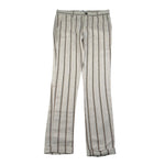 Over-D Pantalone Tinta Unita con Fantasia A Righe per Bambino OK763AB BEIGE OVER-D 
