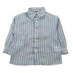 Paio Crippa Camicia Manica Lunga Tinta Unita per Neonato FIBN AZZURRO PAIO CRIPPA 