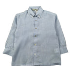 Paio Crippa Camicia Manica Lunga Tinta Unita per Bambino TAMBURO AZZURRO PAIO CRIPPA 