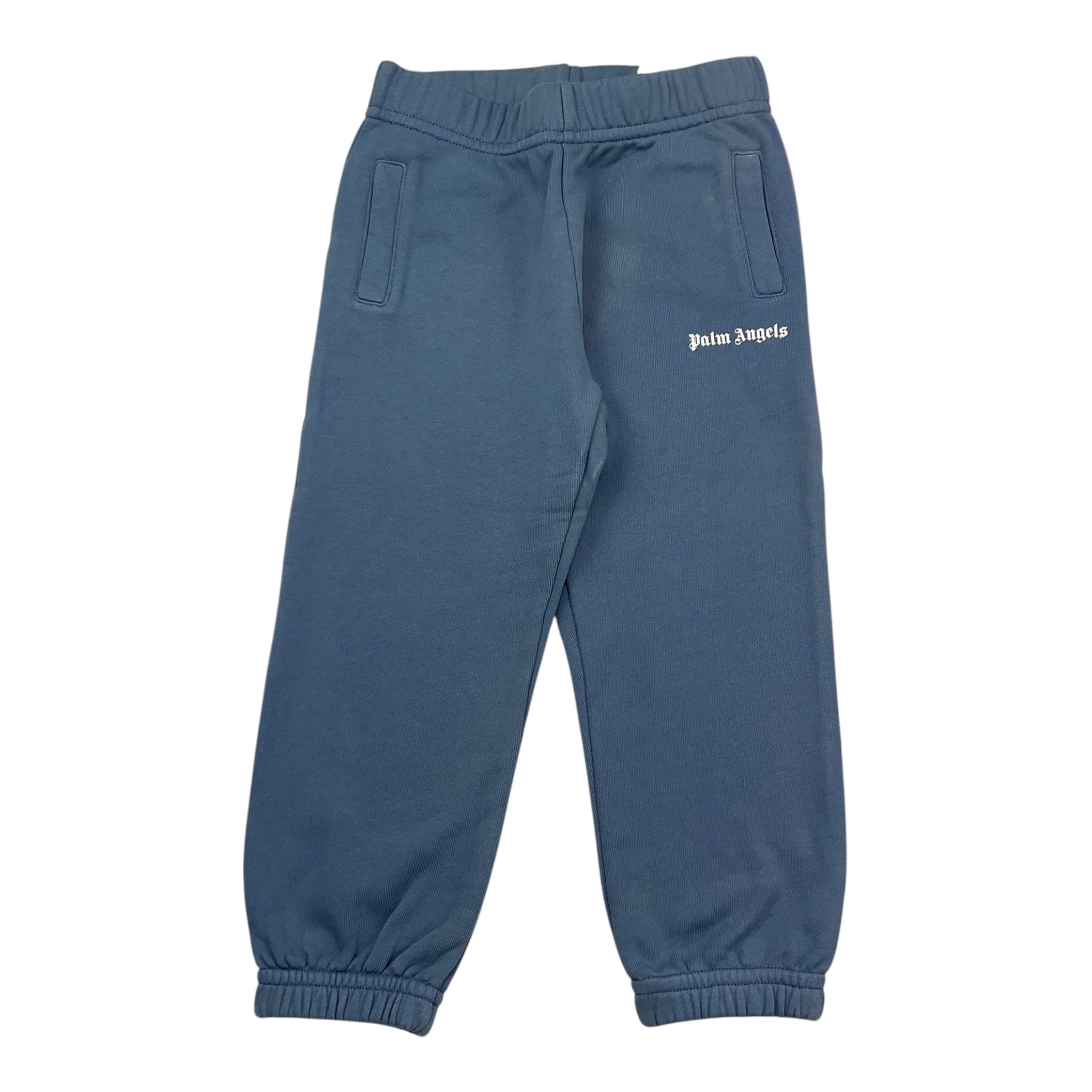 Palm Angels Pantalone Modello Tuta Tinta Unita con Elastico In Vita per Neonata PBXD003S24 BLU PALM ANGELS 