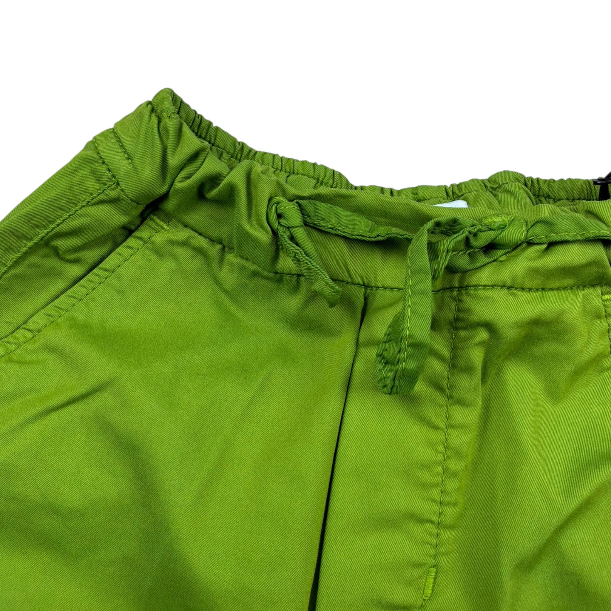 Paolo Pecora Bermuda Tinta Unita con Elastic In Vita per Bambino PP3616 VERDE PAOLO PECORA 